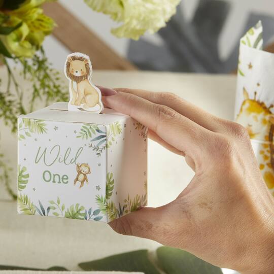 Safari Baby Favor Box Set, 24ct.